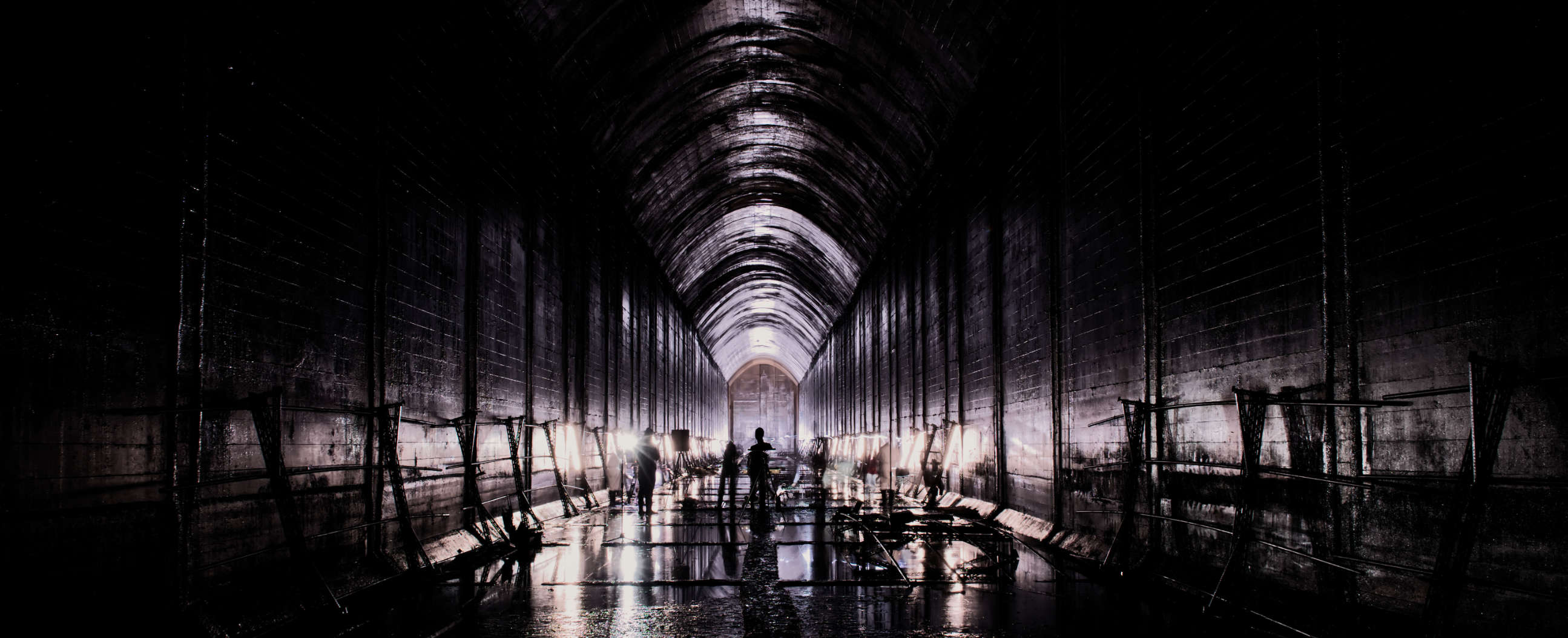 Undergrond diesel storage tank, Inchindown, Scotland, Worlds longest reverb